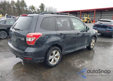 2014 Subaru Forester 2.5I Premium from USA, damaged, VIN JF2SJAEC3EH449746